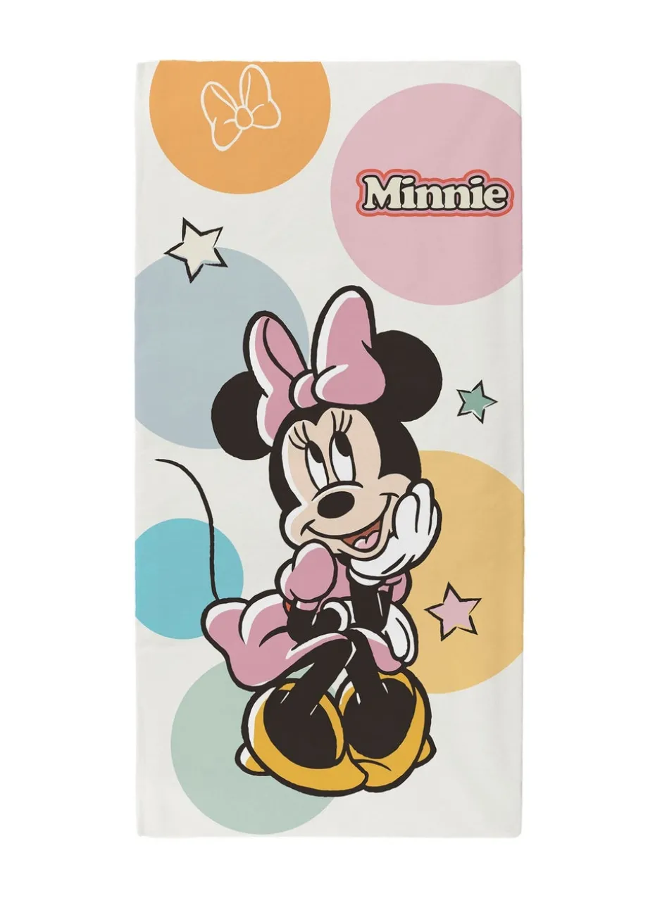 Minnie Mouse White Towel