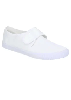 Mirak Kids White Plimsolls / Gym Shoes (Younger 4 - Older 5)