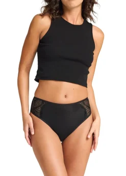 ModiBodi Black Moderate/Heavy Period French Cut Pants