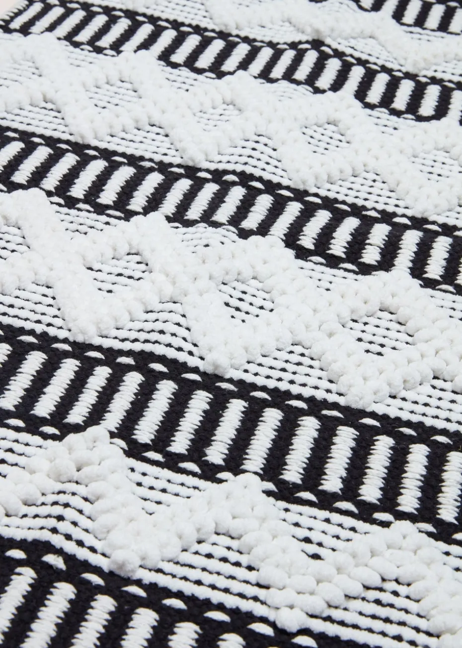 Monochrome Cabana Bathmat
