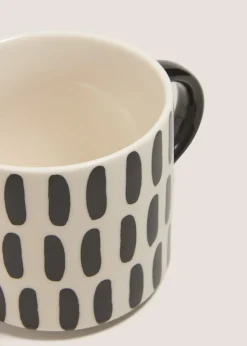 Monochrome Dash Mug