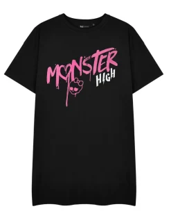 Monster High Black Spray Paint T-Shirt Dress
