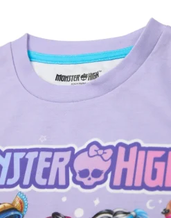 Monster High Girls Purple Character Group Pyjama Set (4 - 14 Years)