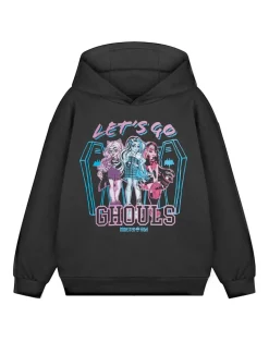 Monster High Let's Go Ghouls Kids Black Hoodie (3-14 years)