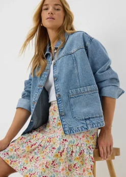 Multicolour Floral Mini Skirt