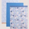 Multicolour Shell Print Tea Towels
