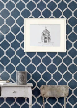 Muriva Darcy James Zara Trellis Wallpaper