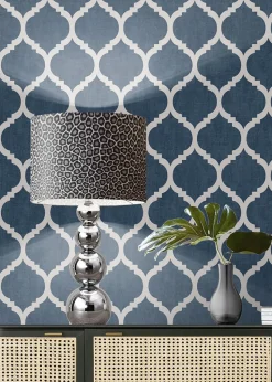 Muriva Darcy James Zara Trellis Wallpaper
