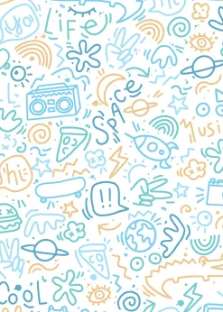 Muriva Doodle Wallpaper