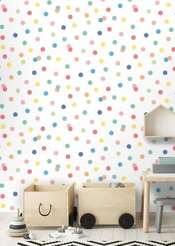 Muriva Dotty Wallpaper