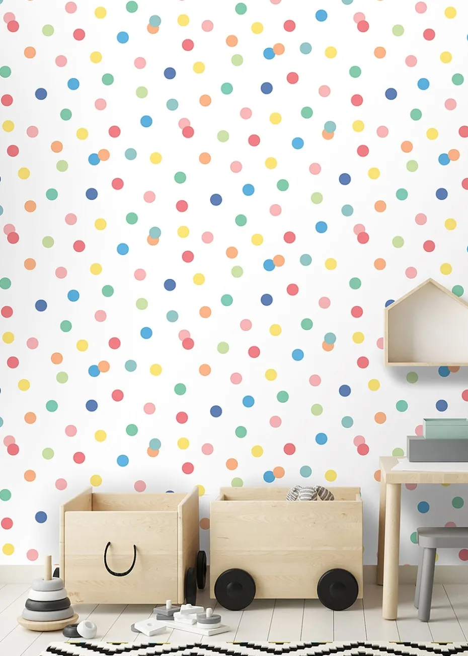 Muriva Dotty Wallpaper