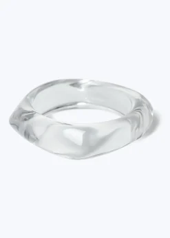 Muse Clear Perspex Bangle