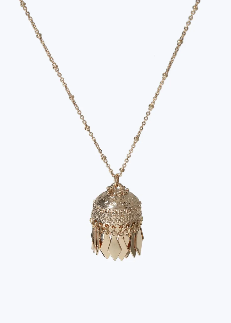 Muse Gold Multirow Necklace