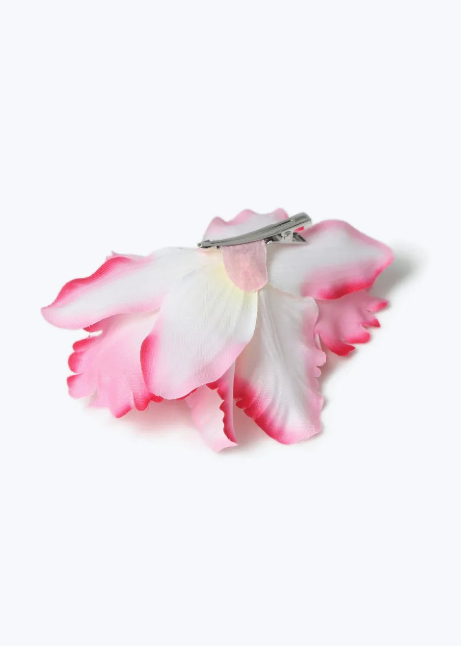 Muse Pink Flower Hair Clip