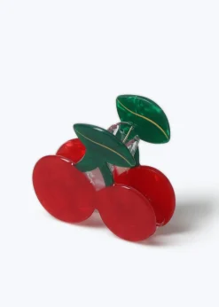 Muse Red Cherry Claw Clip