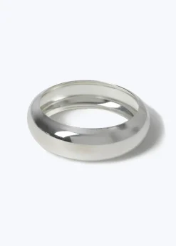 Muse Silver Chunky Bangle