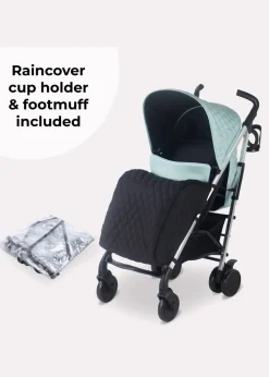 My Babiie Aqua Billie Faiers Quilted Lightweight Stroller