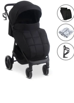 My Babiie Black Leopard Print Dani Dyer Pushchair