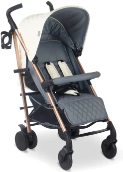 My Babiie Cream Billie Faiers Quilted Lightweight Stroller