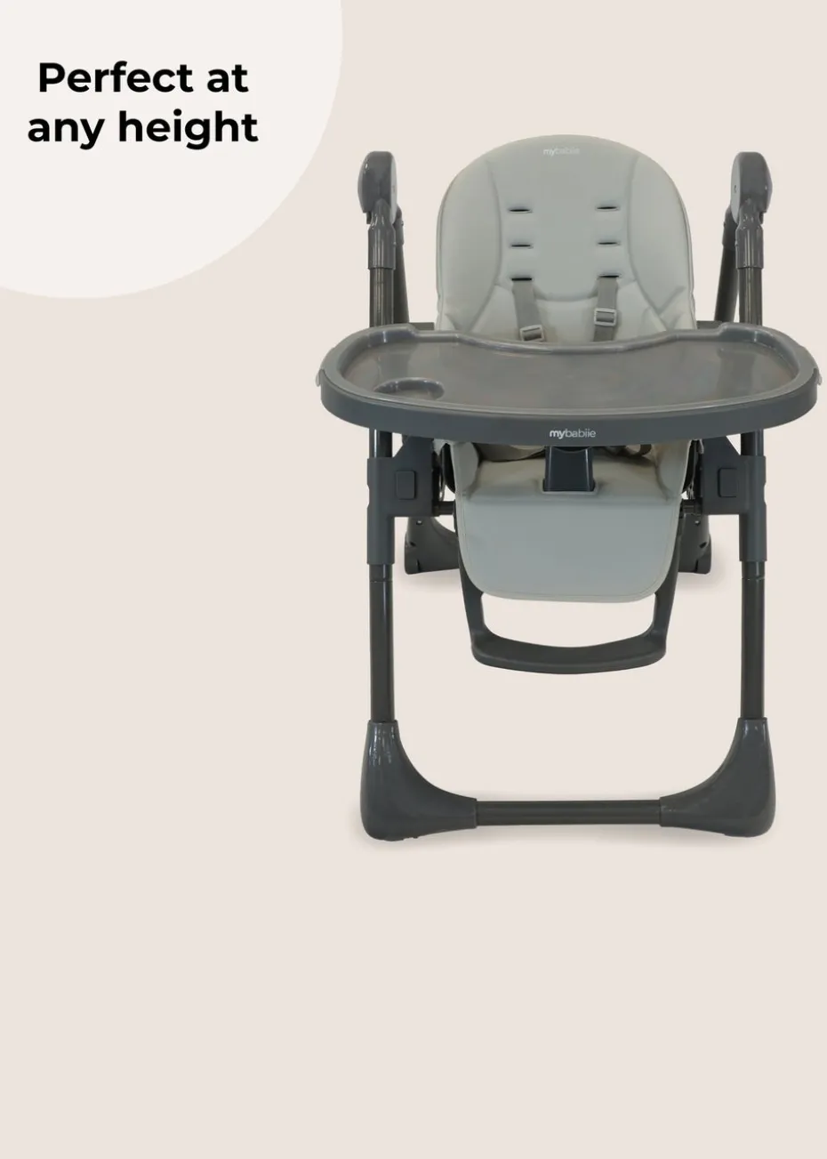 My Babiie Grey Luxe Highchair