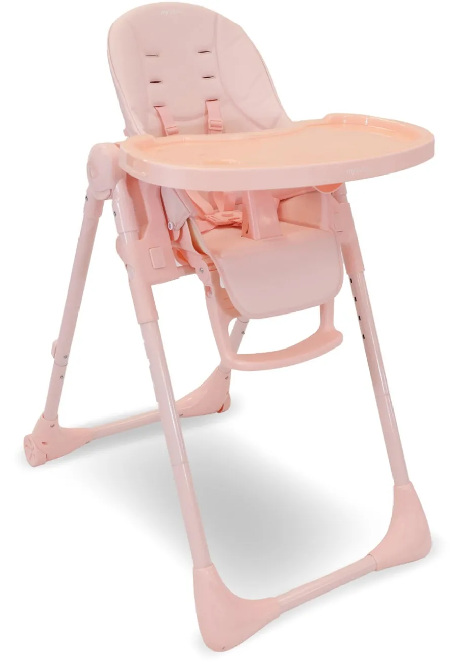 My Babiie Pastel Pink Luxe Highchair