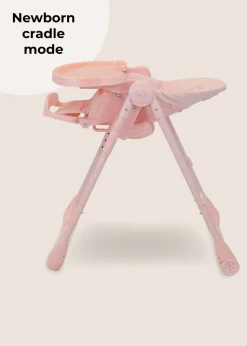 My Babiie Pastel Pink Luxe Highchair
