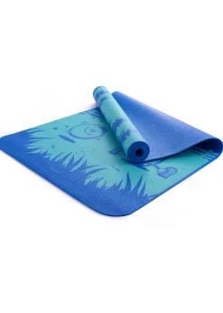 Myga Blue Frenzy Silk Print Childrens Mat