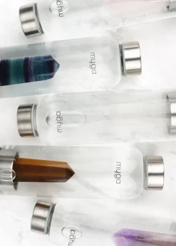 Myga Fluorite Crystal Water Bottle