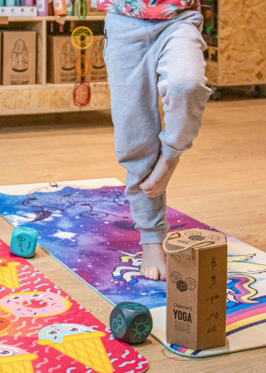 Myga Kid's Printed Yoga Mat - Sweet Dreams