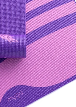 Myga Purple Unicorn Silk Childrens Print Mat