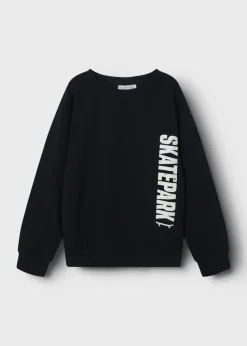 Name it Black Skater Sweatshirt (6-12yrs)