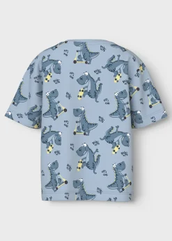 Name It Boys Blue Dino T-Shirt