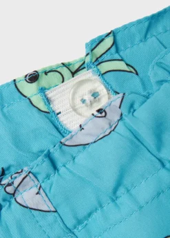 Name it Boys Blue Octupus Swim Shorts (9mths-5yrs)
