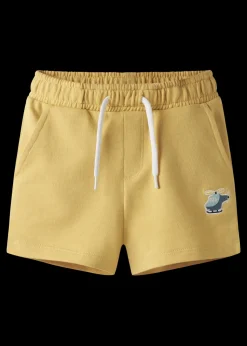Name It Boys Yellow Helicopter Shorts (9mths-5yrs)