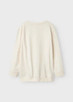 Name It Girls Cream Barria Sweatshirt (6-14yrs)