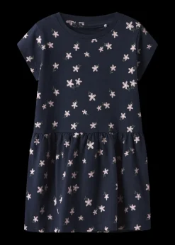 Name It Girls Navy Star Smock Dress (1.5-7yrs)