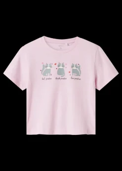 Name It Girls Pink Betria T-Shirt (9mths-5yrs)