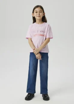 Name It Girls Pink Dance T-Shirt (6-12yrs)