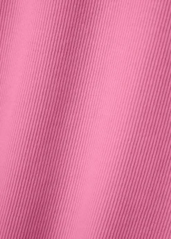 Name It Girls Pink Ribbed Dress (7-12yrs)