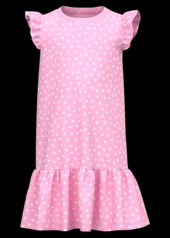 Name It Girls Pink Shell Dress (7-12yrs)