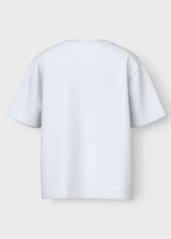 Name It Girls White Flower T-Shirt (1.5-8yrs)