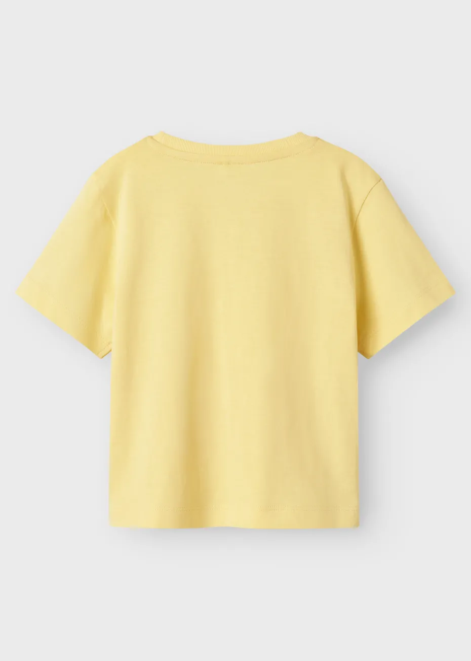 Name It Girls Yellow Shell T-Shirt (9mths-5yrs)