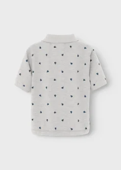 Name It Grey Sailing Polo Shirt (1.5-6yrs)