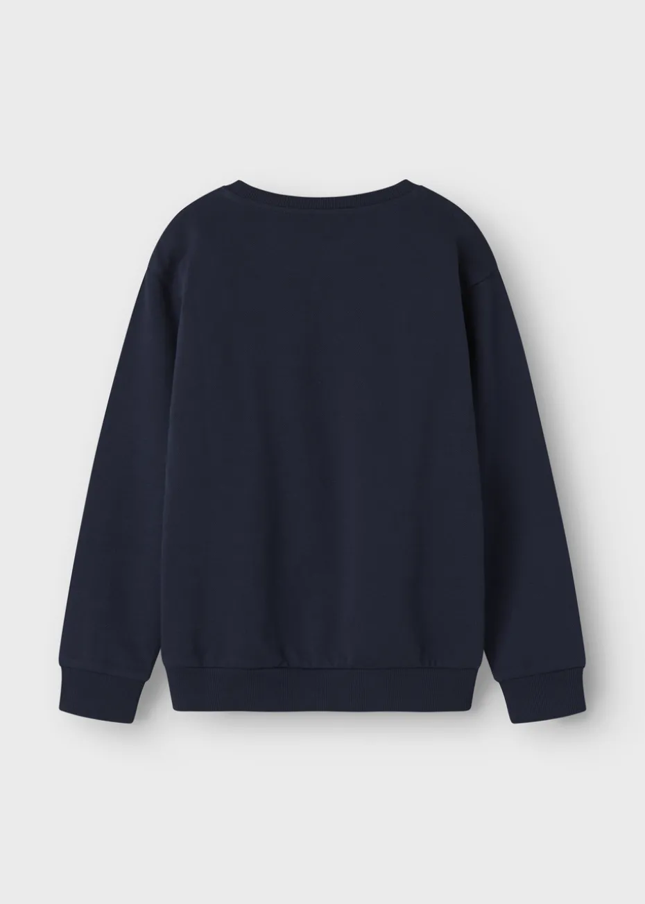 Name It Kids Navy Beach Sweatshirt (6-12yrs)