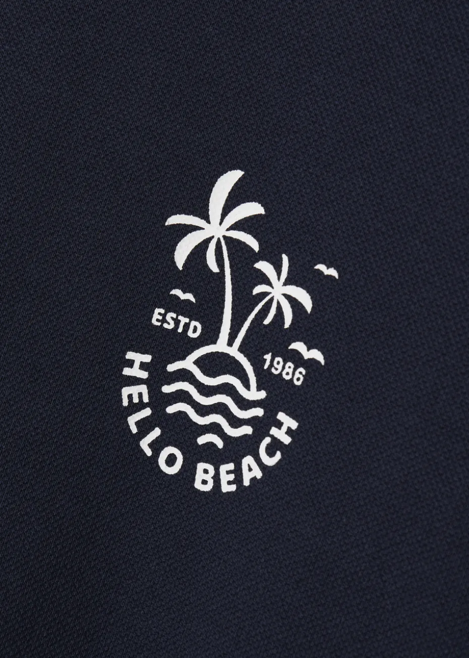 Name It Kids Navy Beach Sweatshirt (6-12yrs)