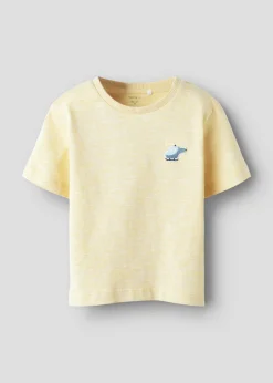 Name It Kids Yellow Helicopter T-Shirt (9mths-5yrs)