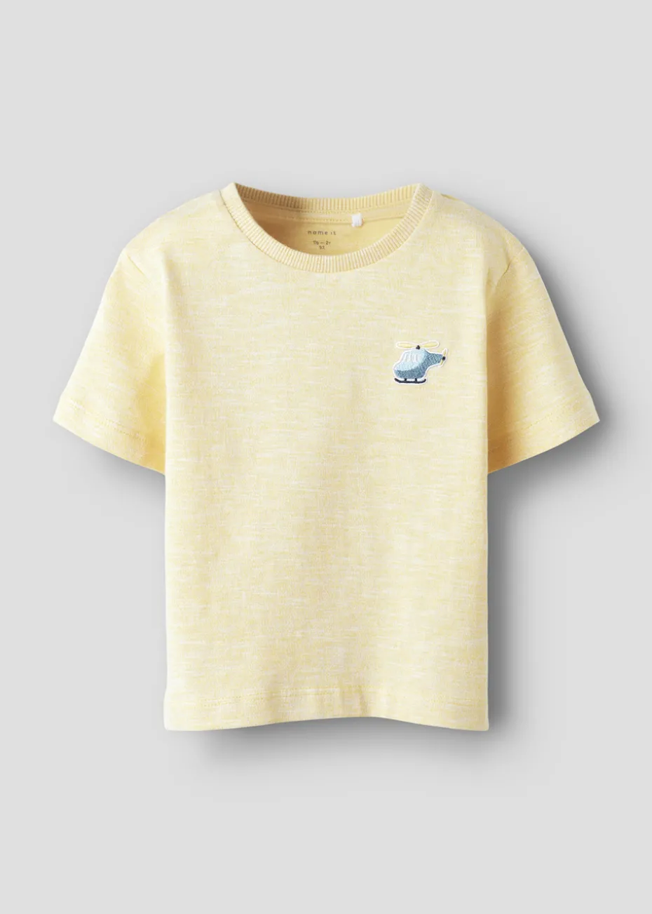 Name It Kids Yellow Helicopter T-Shirt (9mths-5yrs)