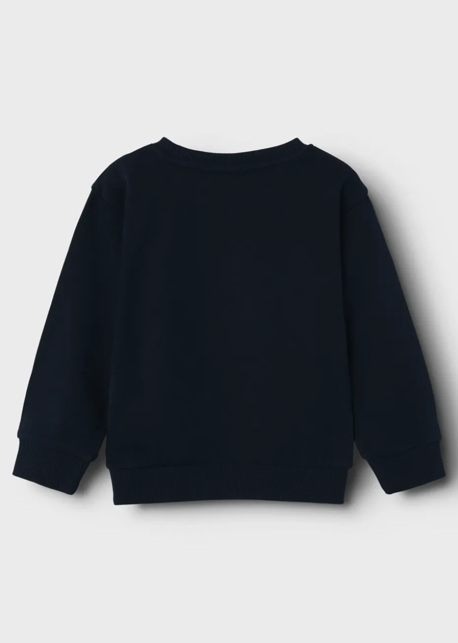 Name It Navy Dino Sweatshirt (1.5-6yrs)