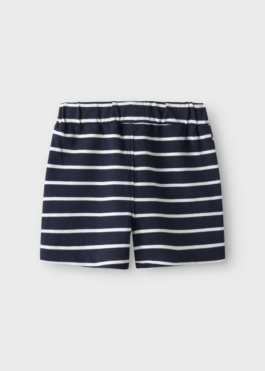 Name It Navy Stripe Shorts (1.5-6yrs)