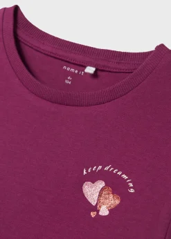 Name It Purple Keep Dreaming T-Shirt